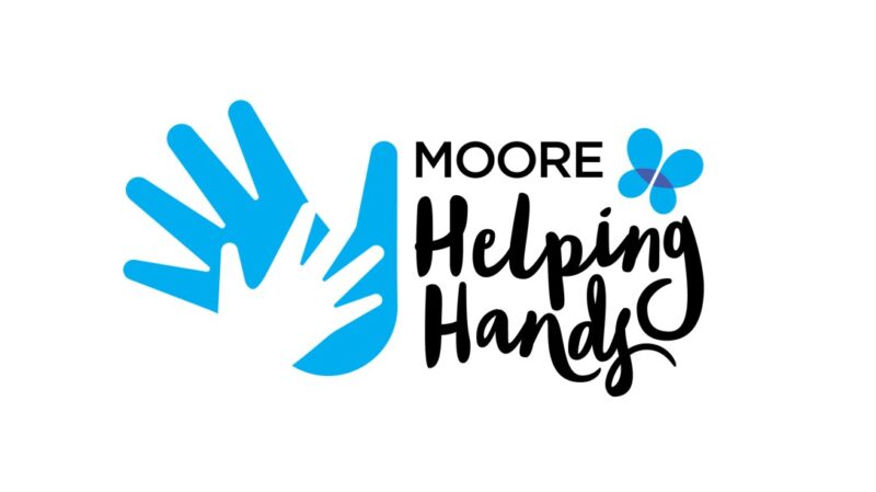 Moore helping hands